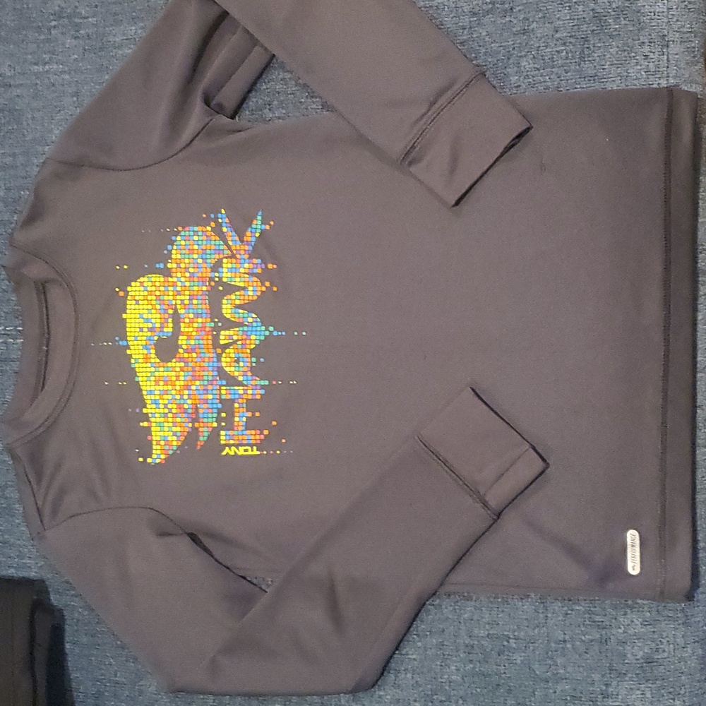 Tony Hawk long sleeve performance tee, size M 10-12
